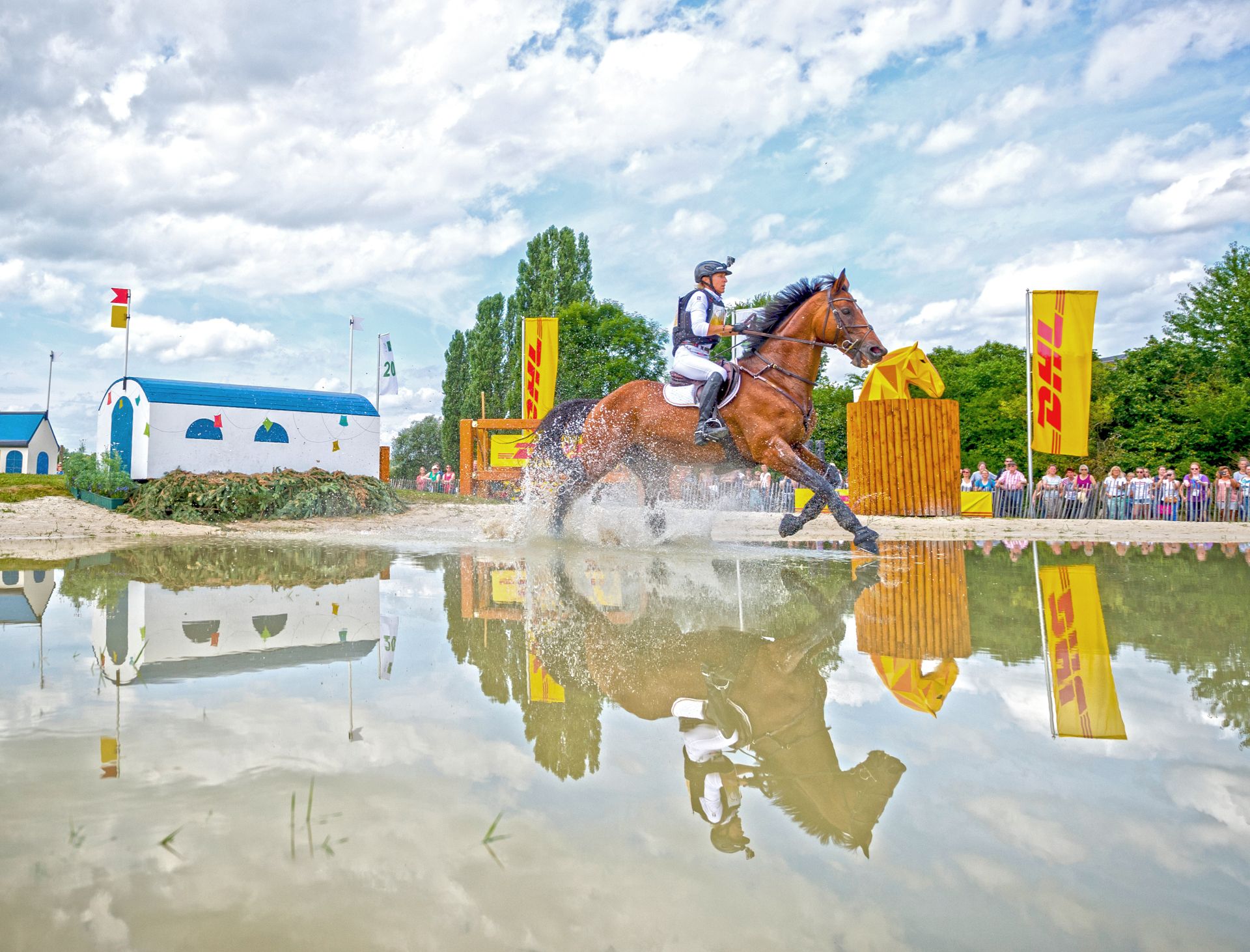 De Duitse amazone Ingrid Klimke heeft al verschillende keren deelgenomen aan de Chio Aachen