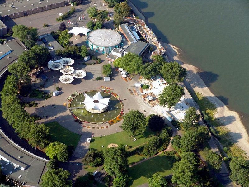 Luchtfoto Tanzbrunnen