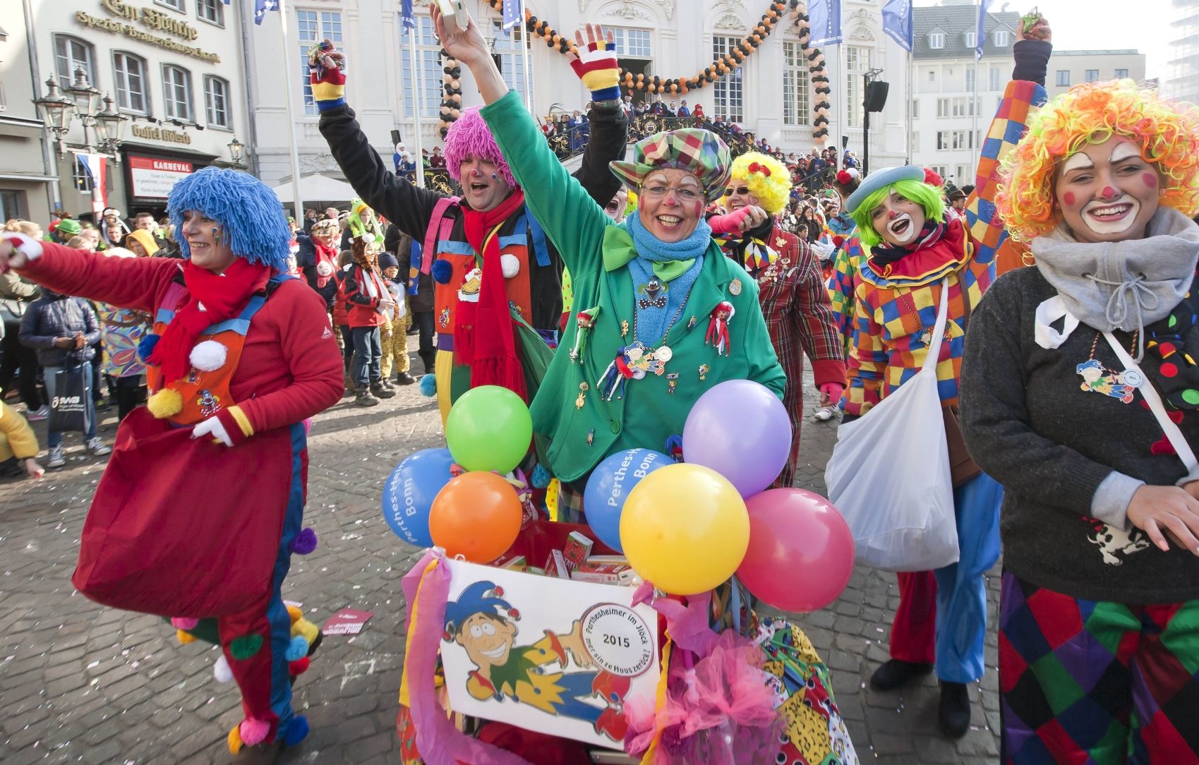 Rosenmontagszug in Bonn