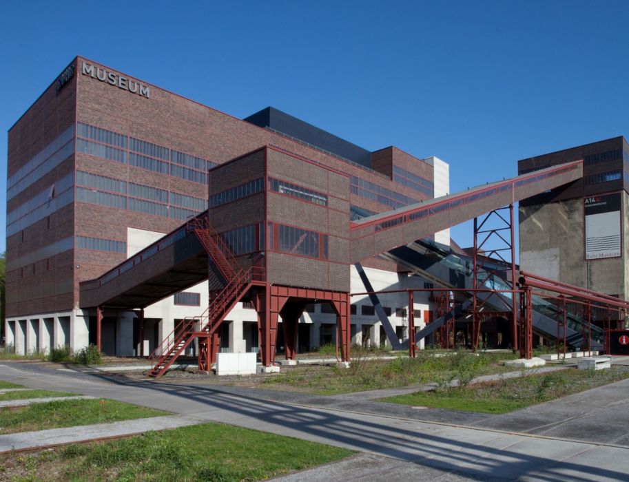 Het Ruhr Museum ligt op het terrein van het industriecomplex Zollverein Kolenmijn in Essen.