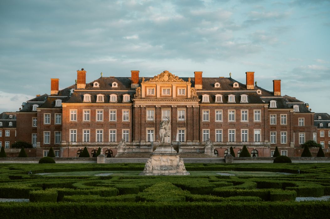 Kasteel Nordkirchen en het park werden ontworpen door de Westfaalse barokke bouwmeester Johann Conrad Schlaun.