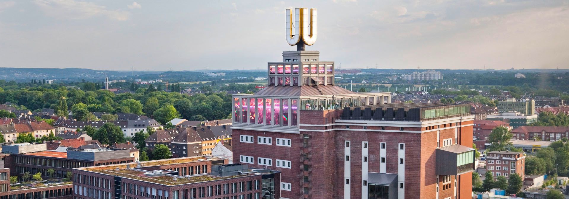 Buitenaanzicht van de Dortmunder U