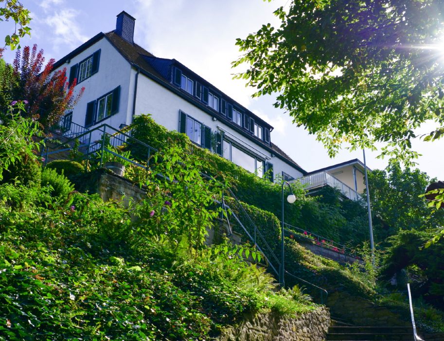 Trap naar het huis van Adenauer