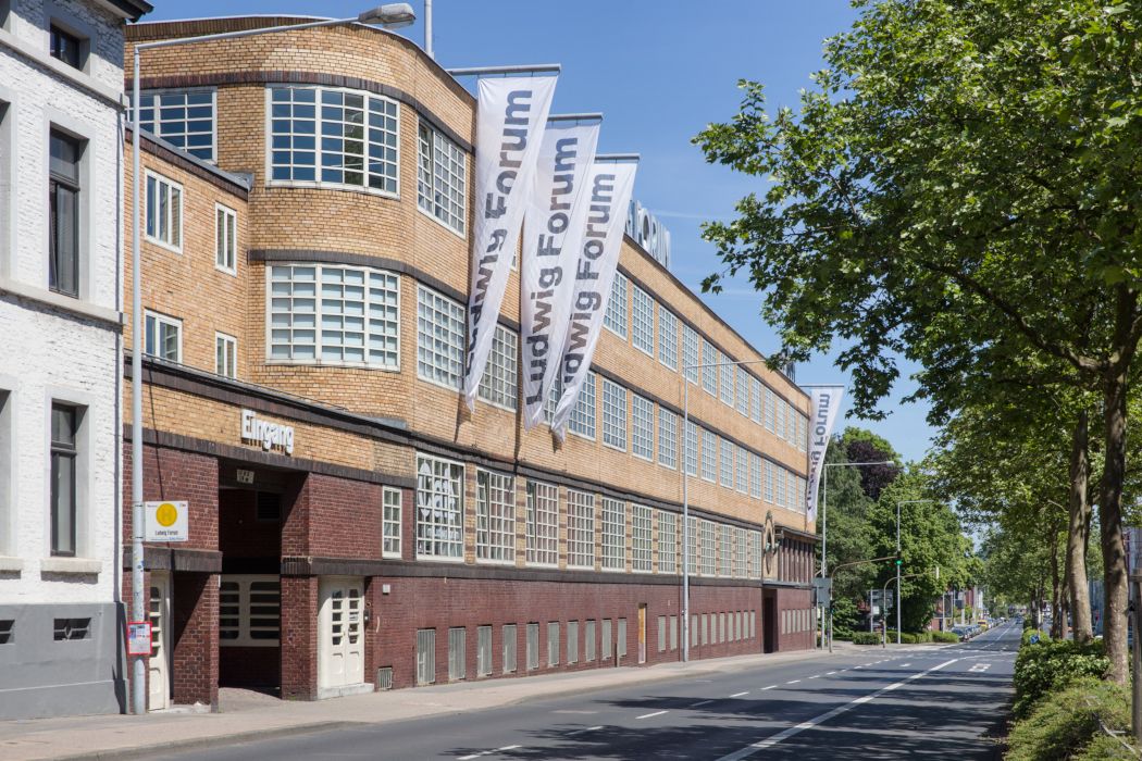 Ludwig Forum Aken, buitenaanzicht