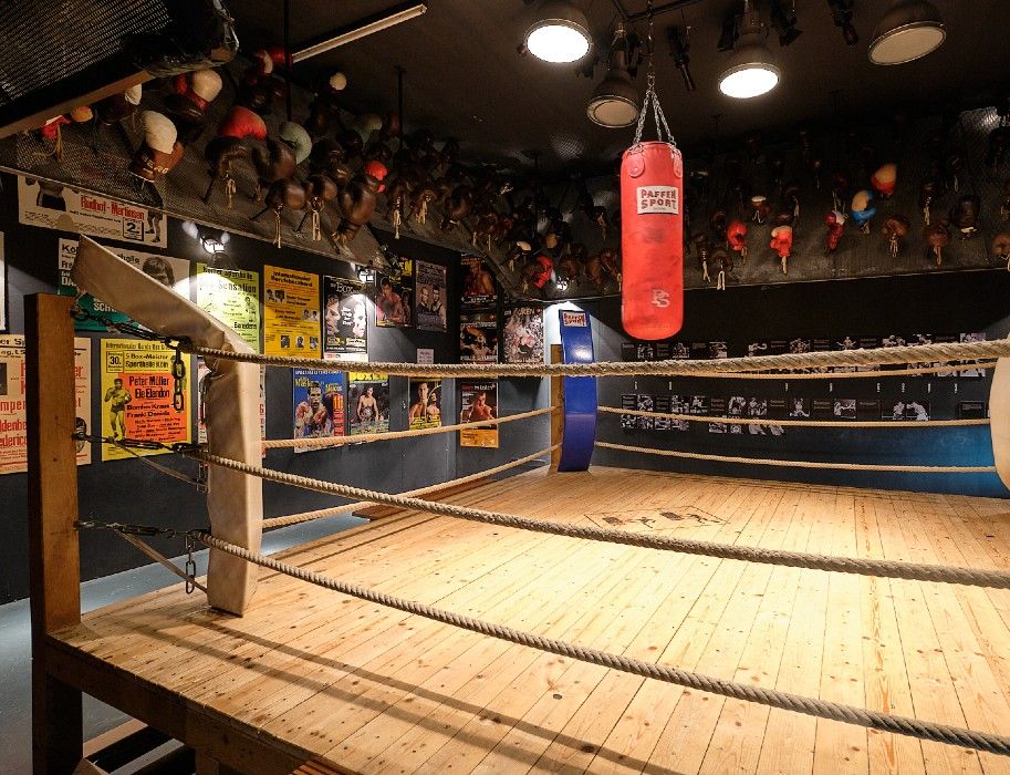 De boksring maakt ook deel uit van de permanente tentoonstelling in het Duitse Sport & Olympia Museum.