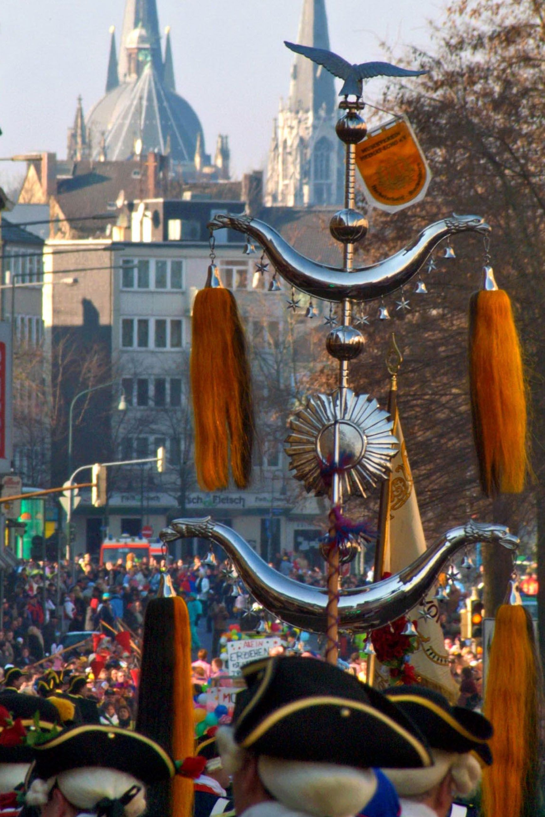 Stadt Aachen, Andreas Hermann, Roze maandag parade in Aken