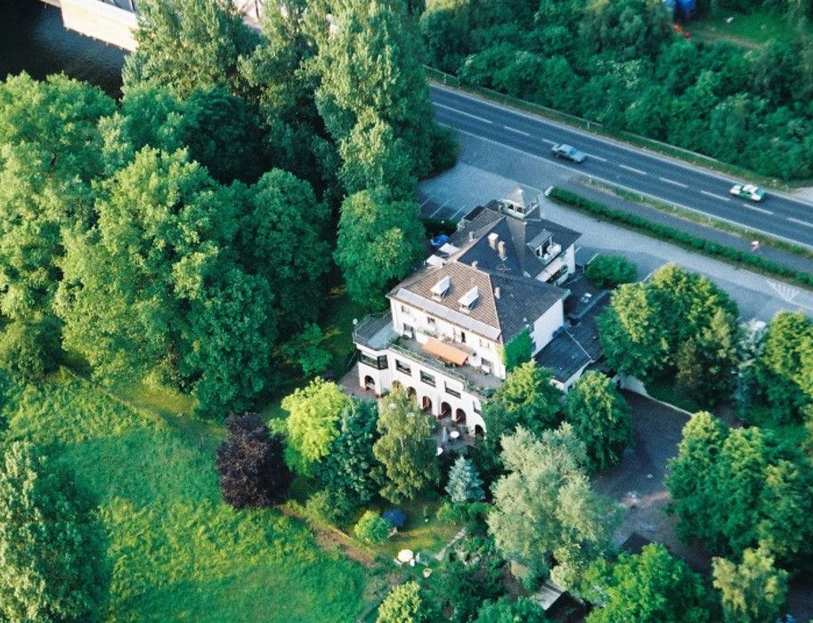 Lippeschlößchen vanuit de lucht