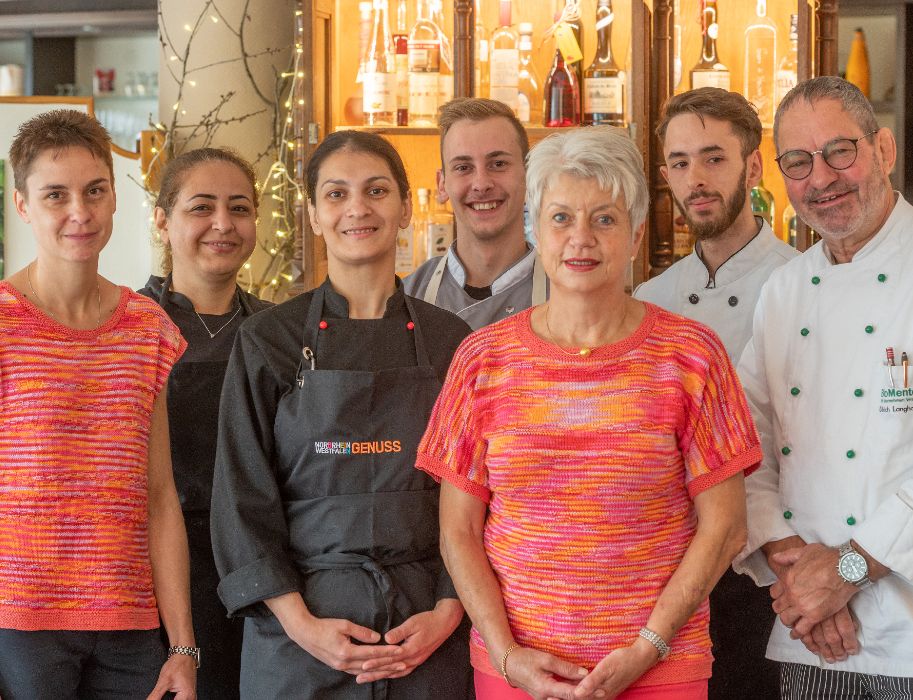 Het Lippeschlößchen is een familierestaurant aan de rand van Wesel