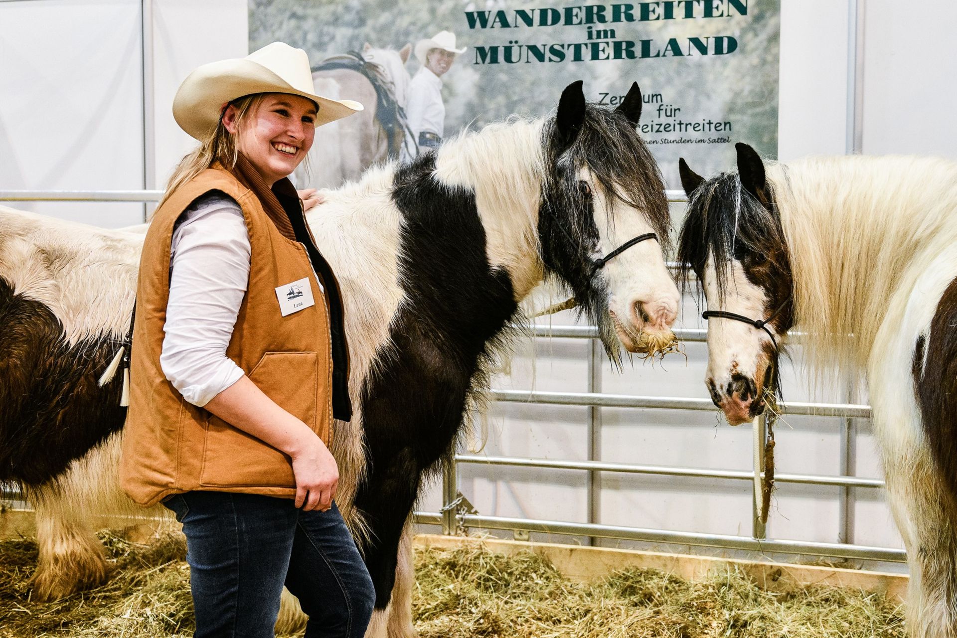 Trailrijden is een populaire vrijetijdssport. Vrijetijdspaarden worden ook tentoongesteld op Equitana