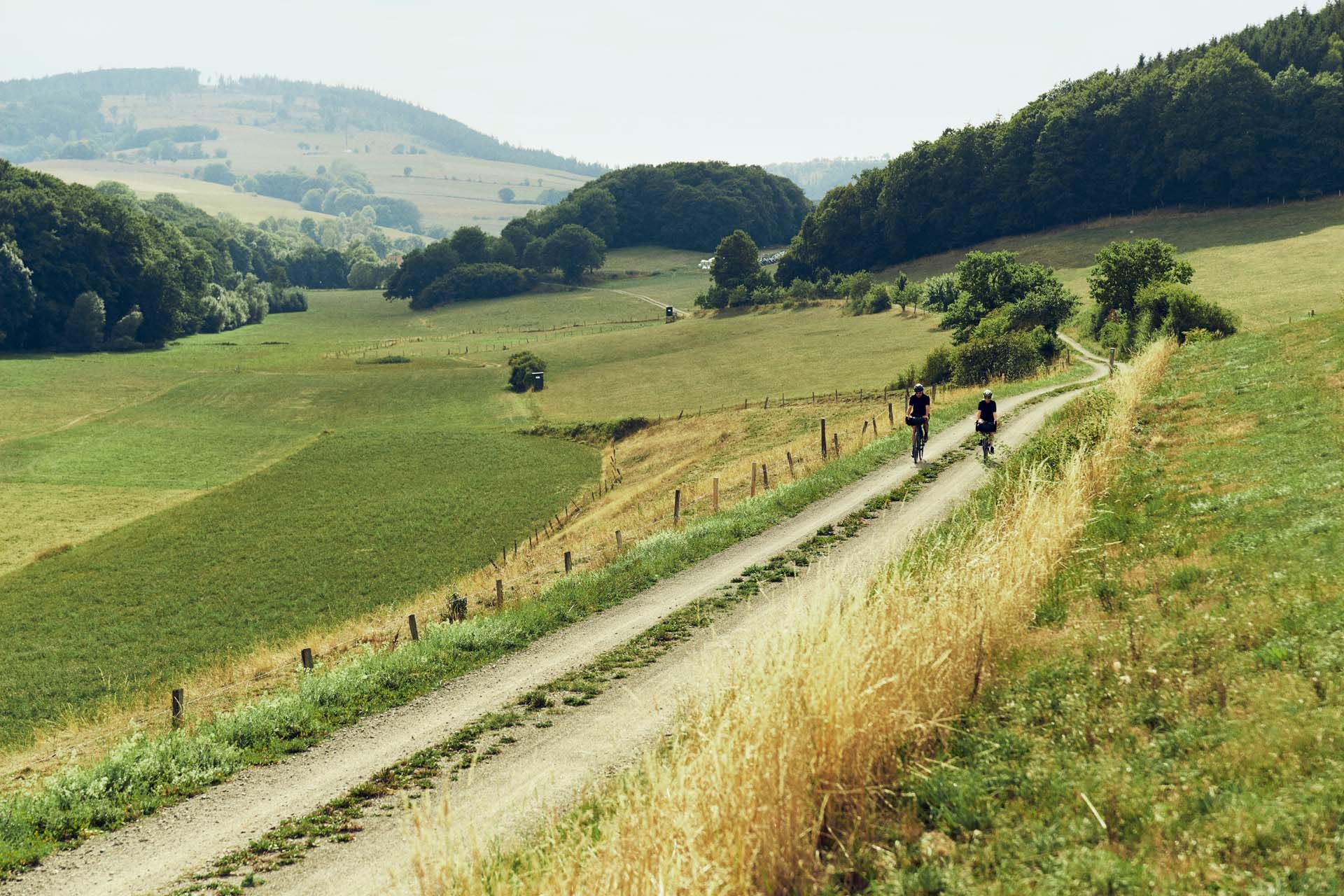 Fietsen in natuurpark Diemelsee