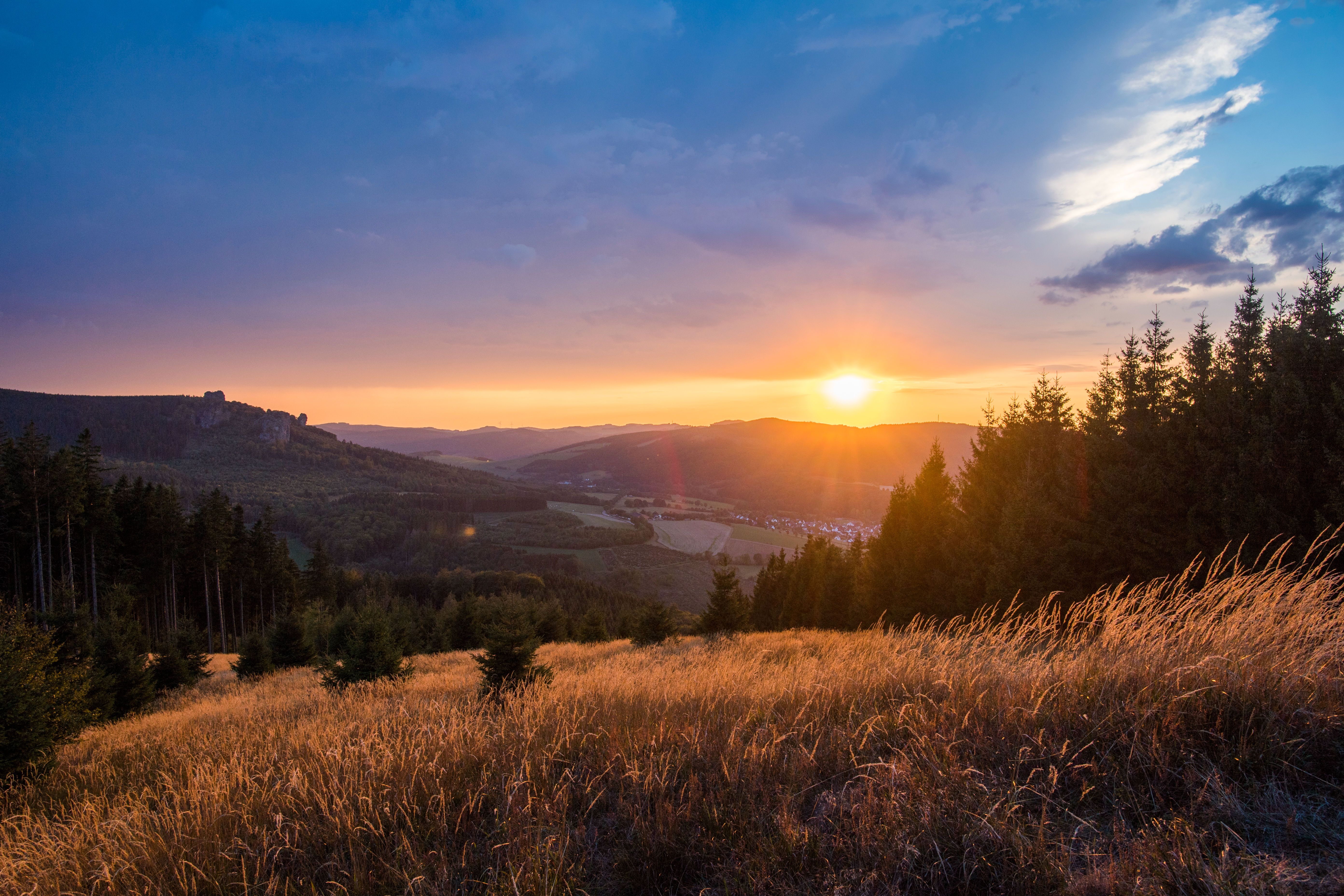 Blick aufs Sauerland